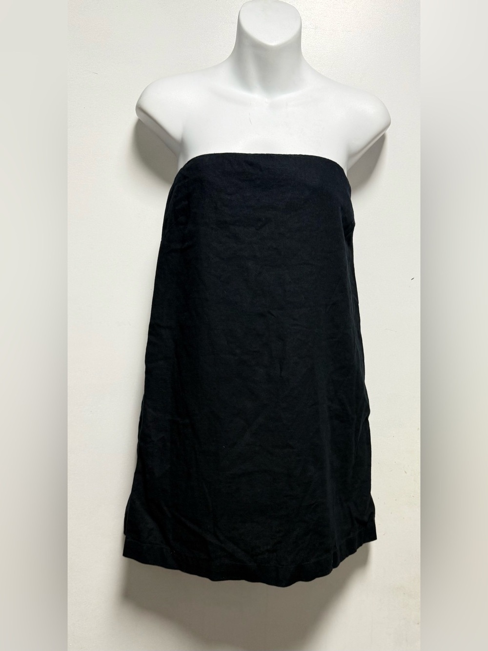 Free People Black Strapless A-Line Skirt